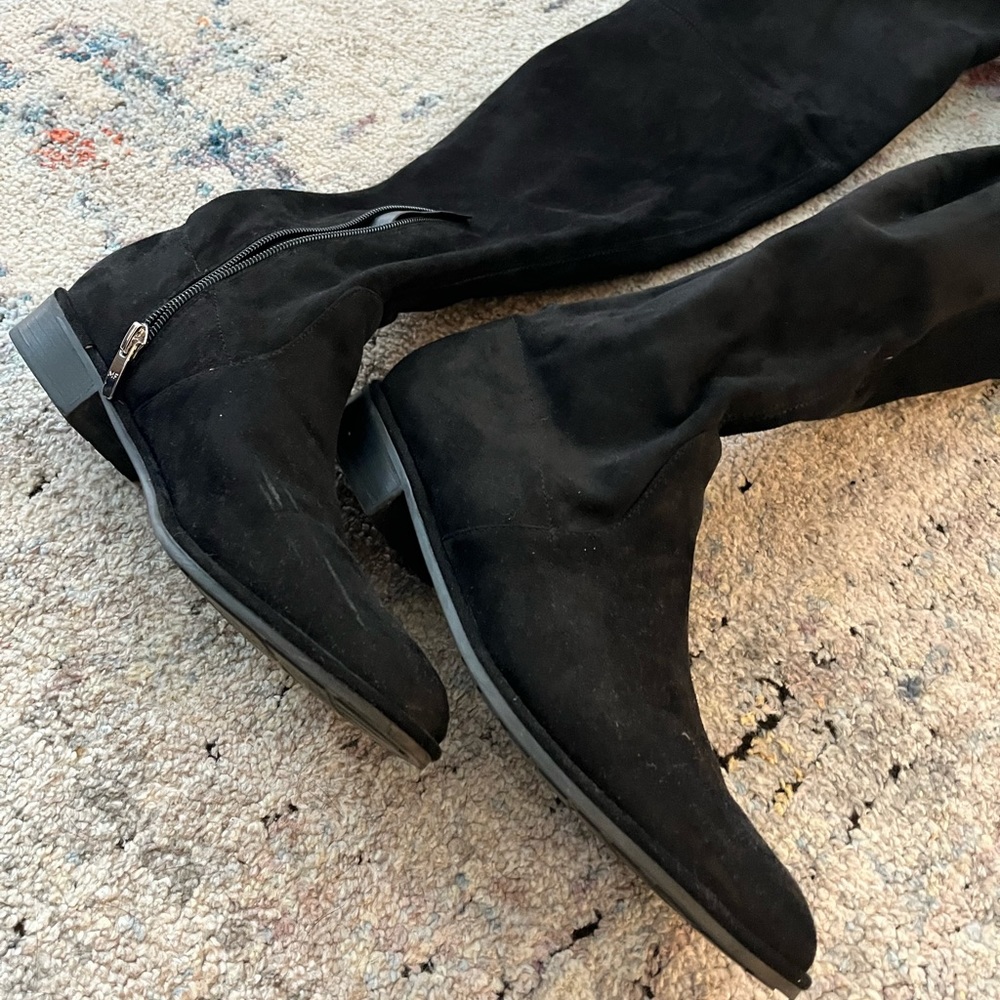 Marc fisher over the knee suede boots